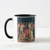Christus, der die Füße der Schüler wäscht Tasse (Links)