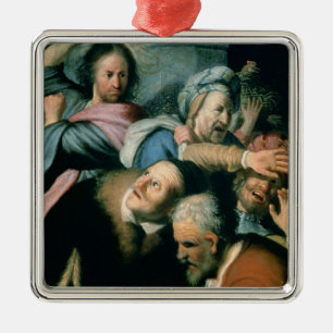 Christus, der die Geldwechsler fährt Ornament Aus Metall