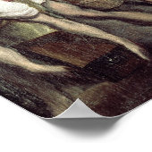 Christus, der die Händler aus dem Tempel treibt Poster (Ecke)