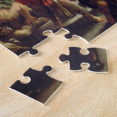 Christus, der die Kaufleute vom Tempel fährt Puzzle (Seite)