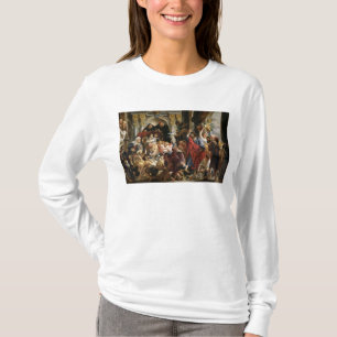 Christus, der die Kaufleute vom Tempel fährt T-Shirt