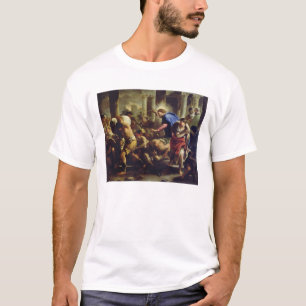 Christus, der die Kaufleute vom Tempel fährt T-Shirt