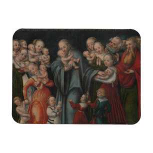 Christus, der die Kinder segnet Magnet