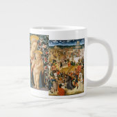 Christus, der die Madonna mit dem Kind Jesus verkö Jumbo-Tasse (Rechts)