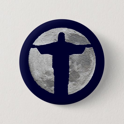 Christus . der Erlöser Button (Vorderseite)