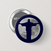 Christus . der Erlöser Button (Vorne & Hinten)