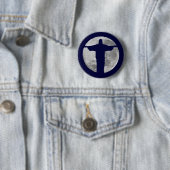 Christus . der Erlöser Button (Beispiel)
