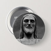 Christus der Erlöser Button (Vorne & Hinten)