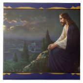 Christus der Erlöser Fliese (Vorderseite)