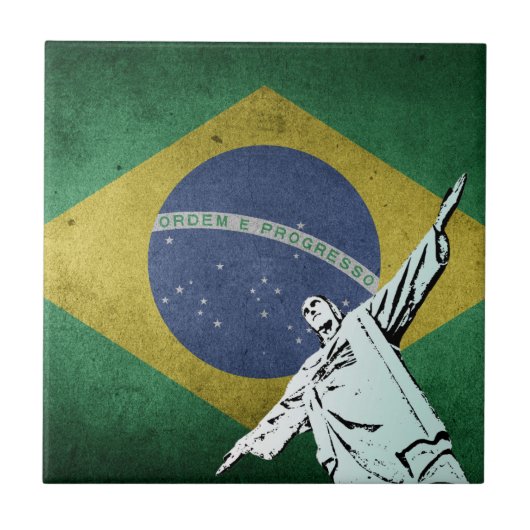 Christus der Erlöser Fliese (Vorderseite)