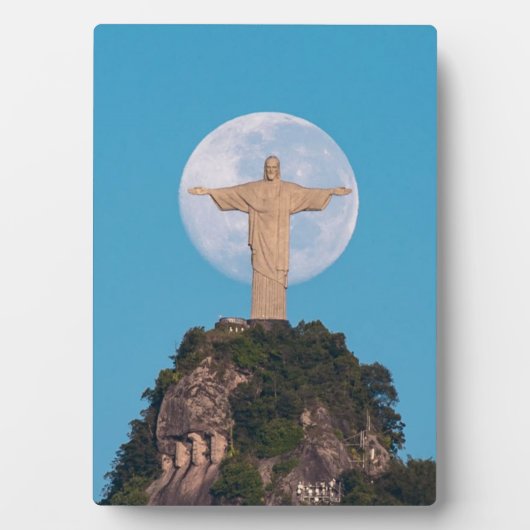 Christus der Erlöser Fotoplatte (Vorderseite)