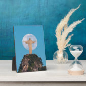 Christus der Erlöser Fotoplatte (Seite)