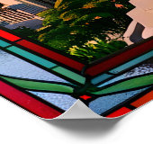 "Christus der Erlöser in Mosaik Poster (Ecke)