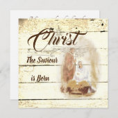 Christus der Erlöser ist geboren (Vorne/Hinten)