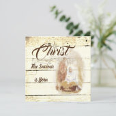 Christus der Erlöser ist geboren (Stehend Vorderseite)