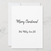 Christus der Erlöser ist geboren Christliche Weihn (Rückseite)