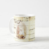 Christus der Erlöser ist geboren Kaffeetasse (Vorderseite Links)