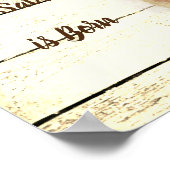 Christus der Erlöser ist geboren Poster (Ecke)