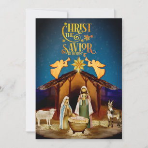 "Christus der Erlöser ist geboren" Weihnachten Geb