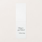 Christus der Erlöser ist Geborene Christliche Falt (Innenseite Aufgefaltet)