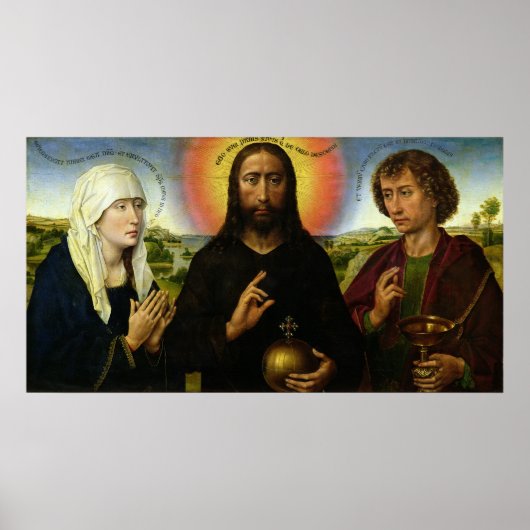 Christus der Erlöser Poster (Vorne)