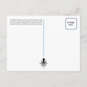 Christus der Erlöser Postkarte (Rückseite)