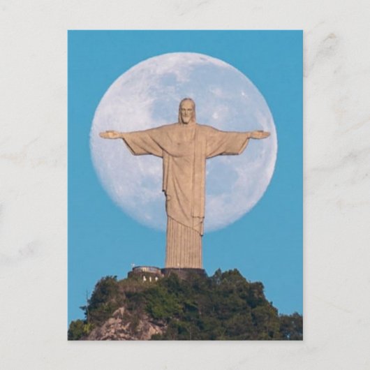 Christus der Erlöser Postkarte (Vorderseite)