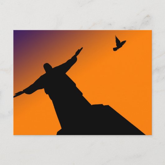 Christus der Erlöser Postkarte (Vorderseite)