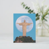 Christus der Erlöser Postkarte (Stehend Vorderseite)