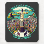 Christus der Erlöser, Rio de Janeiro Mousepad (Vorne)