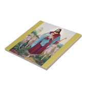 Christus Der gute Hirte Bernard Plockhorst 1878 Fliese (Seite)