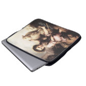 Christus der gute Hirte Laptopschutzhülle (Vorne Knopf)