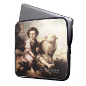 Christus der gute Hirte Laptopschutzhülle (Vorderseite Links)