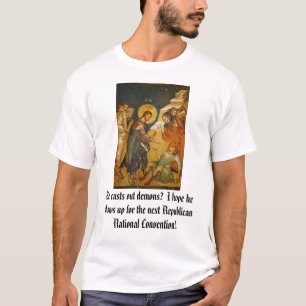Christus, der heraus Dämonen wirft T-Shirt