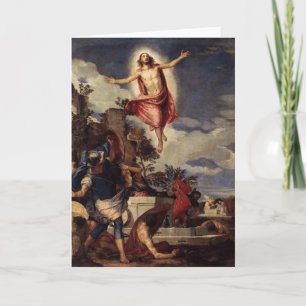 Christus der Herr ist heute auferstanden, Alleluia Feiertagskarte