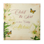 Christus, der Herr ist heute ris Fliese (Vorderseite)