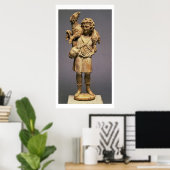 Christus der Hirte (Elfenbein) Poster (Heimbüro)