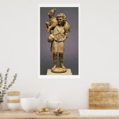 Christus der Hirte (Elfenbein) Poster (Küche)