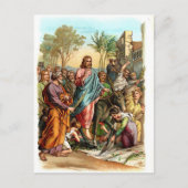 Christus, der Jerusalem betritt Postkarte (Vorderseite)