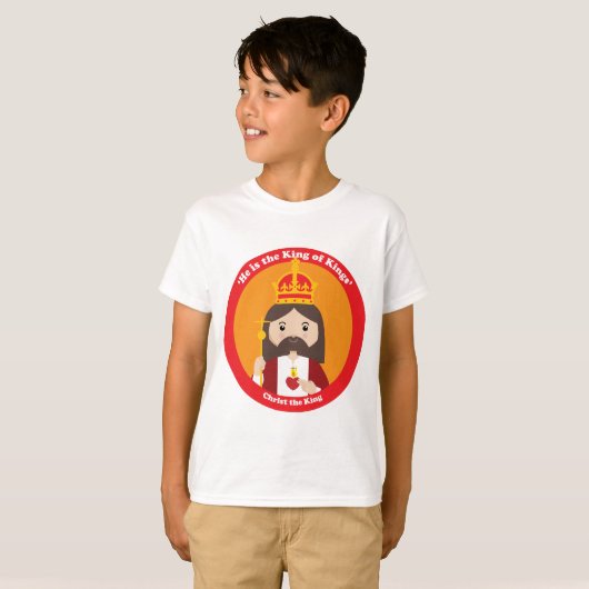 Christus der König T-Shirt (Vorne ganz)