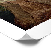 Christus, der nach dem "Navicella" auf dem Wasser  Poster (Ecke)