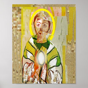 Christus der Priester Poster