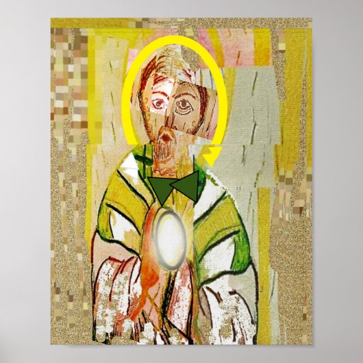 Christus der Priester Poster (Vorne)
