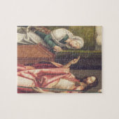 Christus der Redeemer, der eine Frau (Platte, Puzzle (Horizontal)