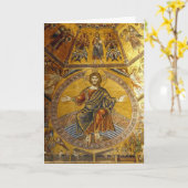 Christus der Richter, Florenz, Italien - Karte (Gelbe Blume)