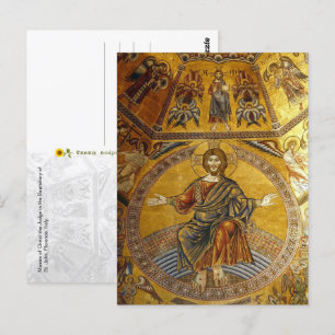 Christus der Richter, Florenz, Italien - Postkarte