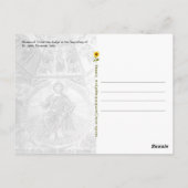 Christus der Richter, Florenz, Italien - Postkarte (Rückseite)