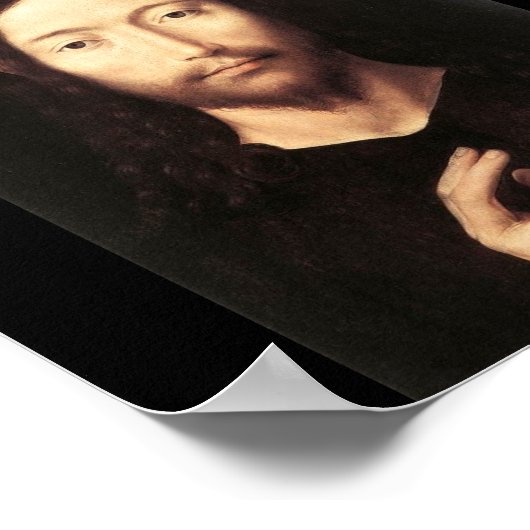 Christus, der seinen Segen gibt, c.1478 Poster (Ecke)