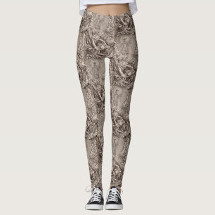 Christus, der von Engeln dem Himmel Geboren ist Leggings
