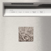 Christus, der von Engeln dem Himmel Geboren ist Magnet (In Situ (Geschirrspüler))